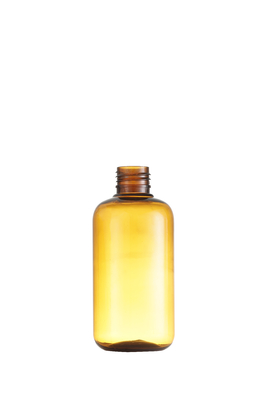 Amber Transparent Plastic Bottle 200ml pour l'emballage cosmétique