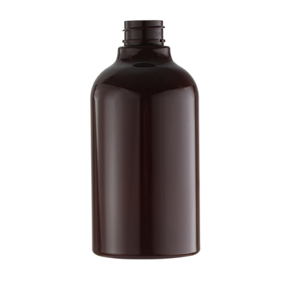 L'usine de haute qualité de bouteille rouge-brun du conditionnement en plastique 400ml a adapté aux besoins du client