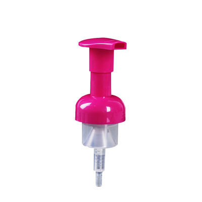 Pompe écumante rose de distributeur du savon 0.8g, pompe écumante de savon de main de 40mm