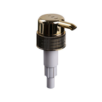 Pompe de distributeur de savon liquide d'ISO14001 33mm avec la couleur de cuivre