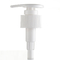 Pompe portative de lotion de plastique de presse blanche 28/410 pour se baigner