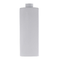IBELONG Bouteille de shampoing rectangulaire en plastique PETG blanc transparent de 500 ml