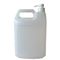Bouteille accrochante rechargeable de gel de douche du HDPE ISO14001 pour le gel d'aseptisant de main