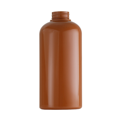 Bouteille de Ginger Yellow Glossy Round Plastic/bouteille/bouche de emballage 32mm de bouteille