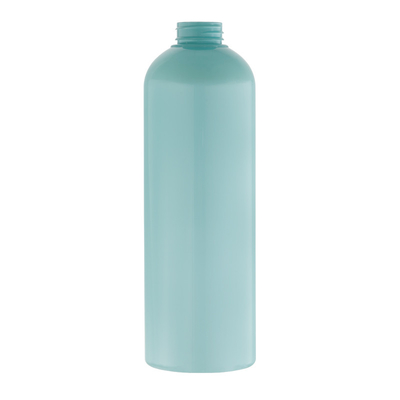 Taille de empaquetage cosmétique brillante cyan 32mm de bouche de la bouteille 700ml