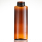 emballage de beauté de lait de 500ml Amber Plastic Bottle For Bath