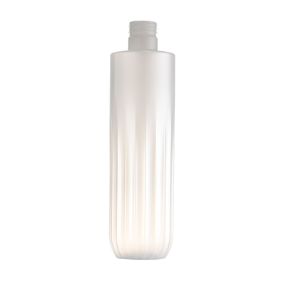 l'ACP 700ml translucide blanc lumineux a donné à la bouteille une consistance rugueuse pour le lait de Bath