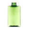 La bouteille de empaquetage cosmétique transparente de vert de place peut être assortie avec différents chapeaux