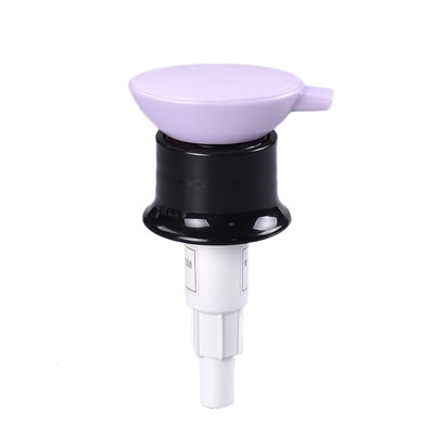 Pompe pourpre de distributeur de lotion de preuve de fuite avec la serrure de vis