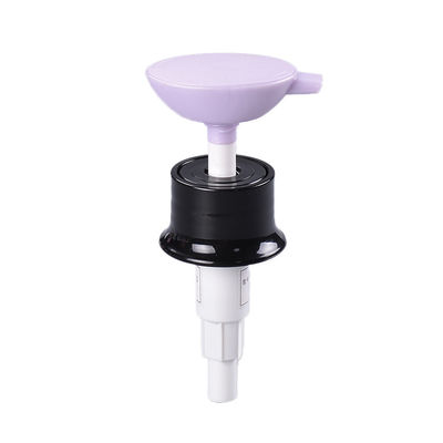 Pompe pourpre de distributeur de lotion de preuve de fuite avec la serrure de vis